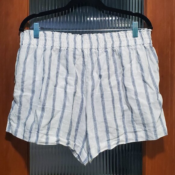 Reformation Mila Linen Shorts, Size XL - Picture 3 of 12